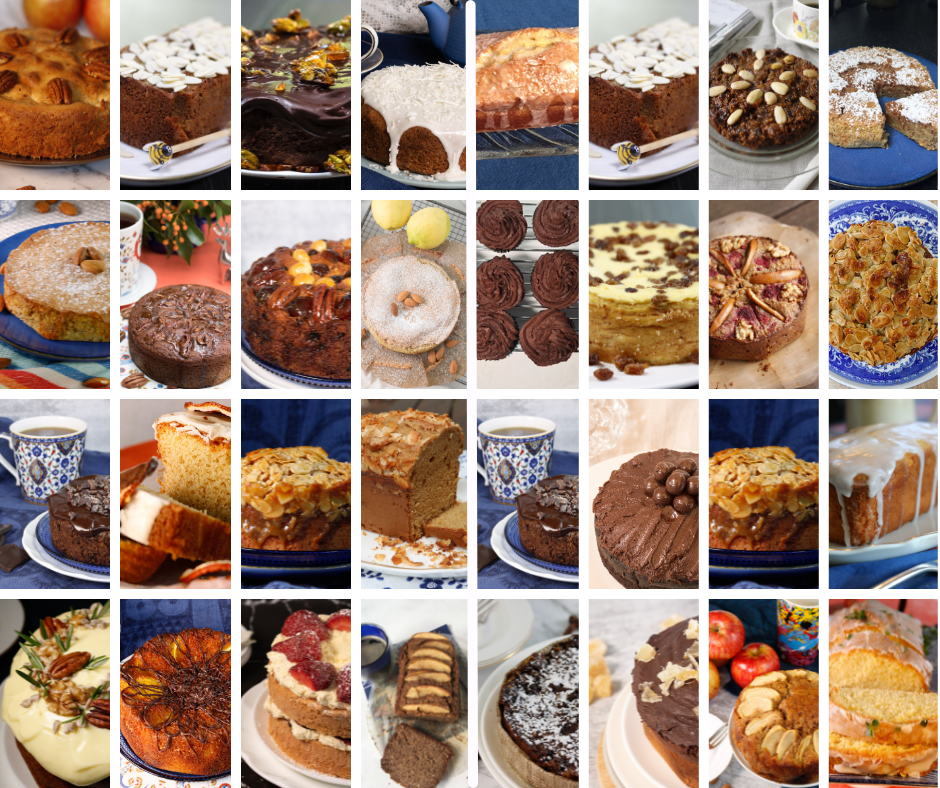 30 little photos of cakes